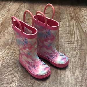 Tie-Dye Rain Boots